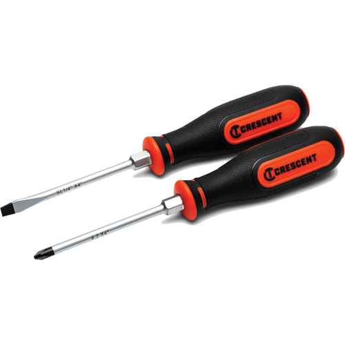 Dual Material Screwdriver Set, 2 Pcs. Superchem Industries