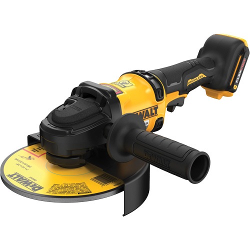 Meuleuse sans fil et sans balai avec KICKBACK BRAKE (outil seulement), Roue de 7", 60 V Superchem Industries