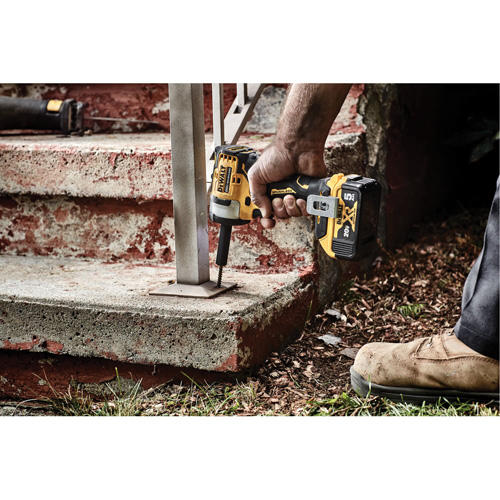 Cordless Impact Wrench with Hog Ring Anvil, 20 V, 1/2" Socket Superchem Industries