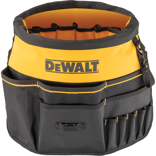 Organisateur pour seau &agrave; outils, 19-3/4" lo x 2" la x 19-5/8" h, Noir/Jaune Superchem Industries