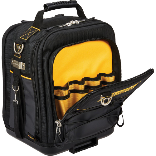 Sac &agrave; outils compact TOUGHSYSTEM 2.0, 1680 Denier, 25 pochettes, Noir Superchem Industries