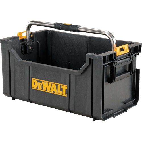 ToughSystem&reg; Tote with Carrying Handle, 12-1/2" W x 21-9/10" D x 21-9/10" H, Black Superchem Industries