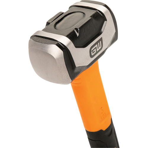Drilling Hammer, 48 oz., Fibreglass Handle, 11-3/10" L Superchem Industries