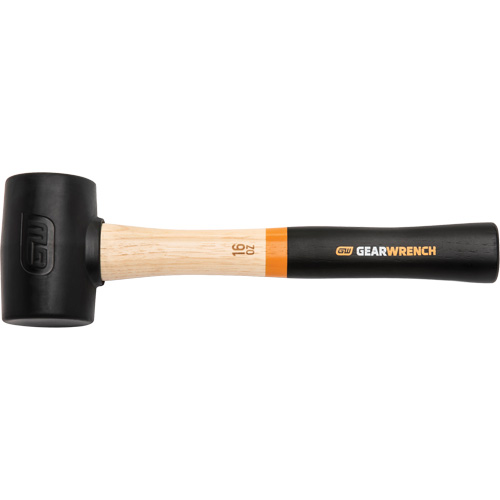 Maillet en caoutchouc, 16 oz, Prise en Bois, 13" lo Superchem Industries