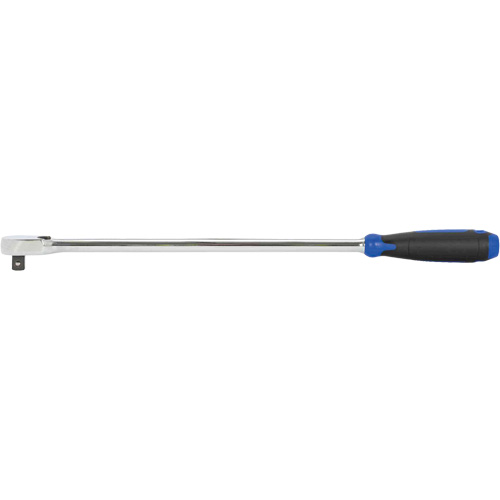 120-Tooth Extra-Long Sealed Head Ratchet JSHR-12L, 1/2" Drive, Cushion Grip Handle Superchem Industries
