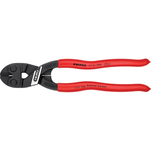 Coupe-boulons compact &agrave; levier d&eacute;multipli&eacute; CoBolt&reg; avec lame &agrave; encoche, 8" l, Coupe centrale Superchem Industries