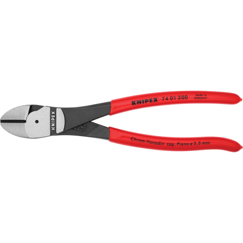 Pince coupante diagonale &agrave; levier d&eacute;multipli&eacute;, 8" lo Superchem Industries