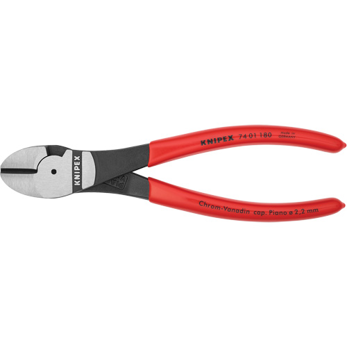 Pince coupante diagonale &agrave; levier d&eacute;multipli&eacute;, 7-1/4" lo Superchem Industries