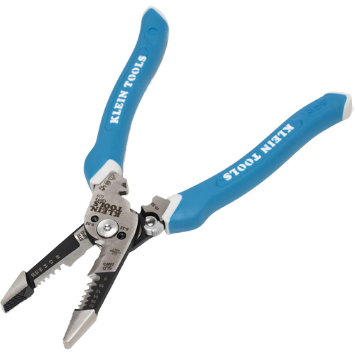 Slim Forged Wire Stripper/Cutter with Straight Handles, 8-1/4" L Superchem Industries