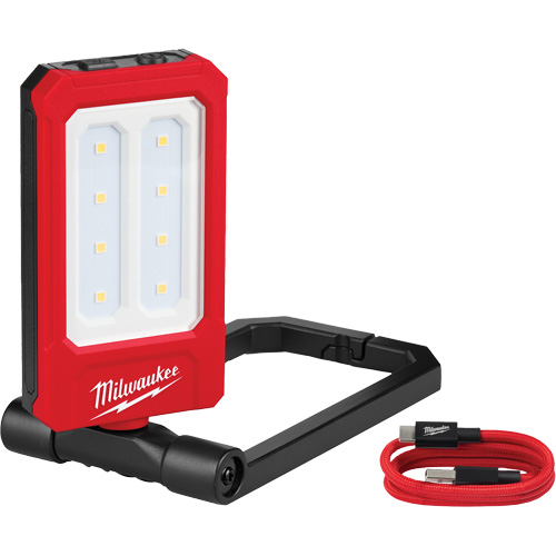 Baladeuse magn&eacute;tique rechargeable &agrave; profil bas, DEL, 100/250/500 lumens, Boîtier en Plastique/Aluminium Superchem Industries