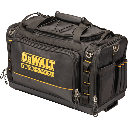 Sac &agrave; outils de chantier ToughSystem 2.0 r&eacute;sistant &agrave; la salet&eacute;, 1680 Denier, 50 pochettes, Noir/Jaune Superchem Industries
