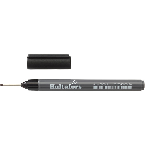 Ink Deep-Hole Marker, Black, Marker Superchem Industries