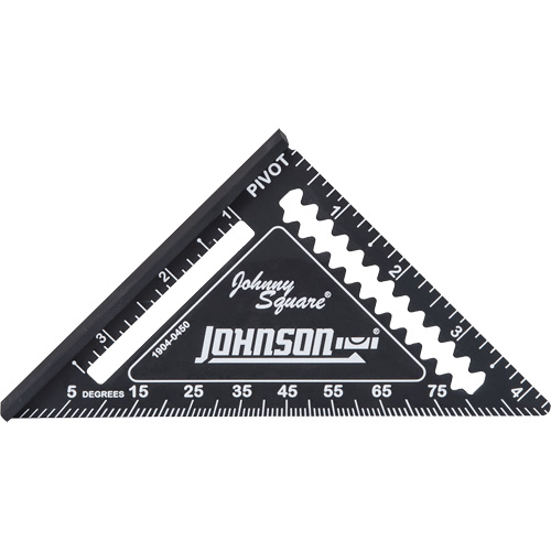 &eacute;querre de finition grav&eacute;e au laser Johnny Square&reg; de 4,5 po Superchem Industries