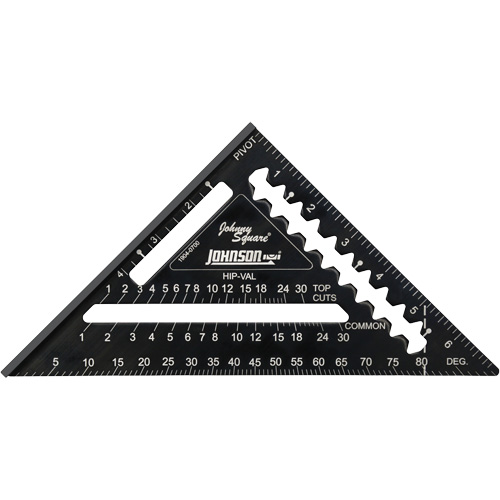 7" Johnny Square&reg; Laser Etched Rafter Square Superchem Industries