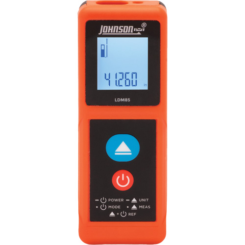 Laser Distance Meter, 2" - 330' (5.08 cm - 25.9 m) Range, Digital (Electronic) Superchem Industries