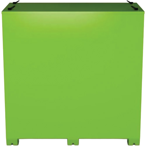 Armoire de rangement d'&eacute;PI sur place, Acier, Vert lime haute visibilit&eacute; Superchem Industries