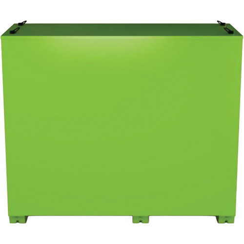 Armoire de rangement d'&eacute;PI sur place, Acier, Vert lime haute visibilit&eacute; Superchem Industries