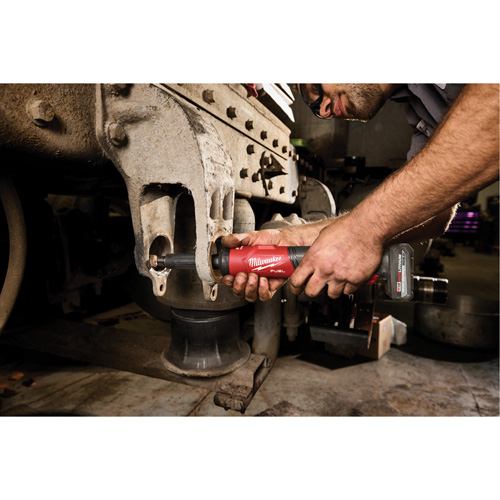 FUEL Extended Die Grinder, 1/4" Collet, 12 V, Lithium-Ion Superchem Industries