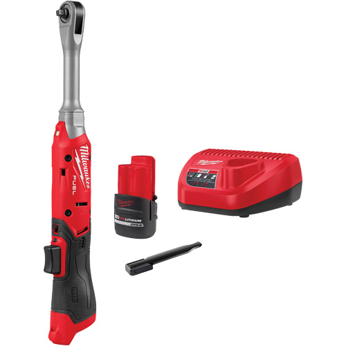 FUEL Extended Reach Ratchet Kit, 12 V, 1/4" Drive Superchem Industries