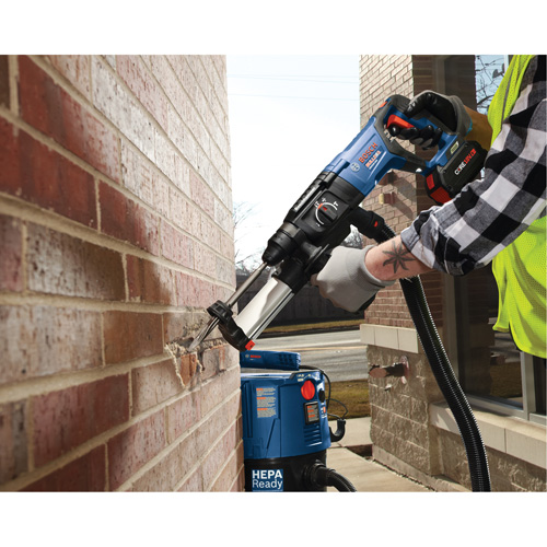 Professional Rotary Hammer Kit, 18 V, 1", 0-890 RPM Superchem Industries