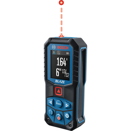 T&eacute;l&eacute;m&egrave;tre laser rouge BLAZE, 0.0' - 165' (0.0 m - 50,2 m) Gamme de mesure, Num&eacute;rique (&eacute;lectronique) Superchem Industries