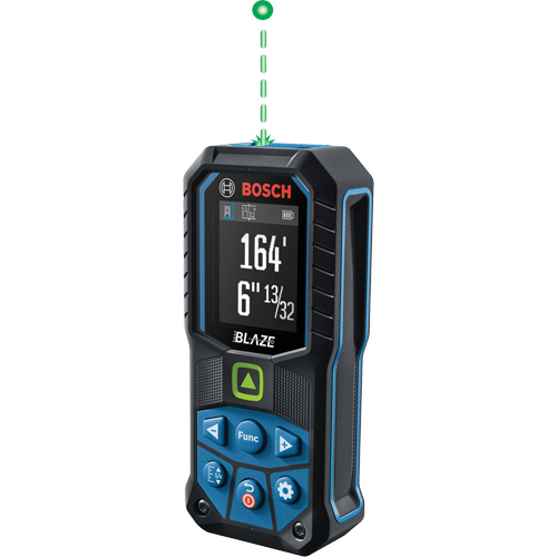 T&eacute;l&eacute;m&egrave;tre laser rouge BLAZE, 0.0' - 165' (0.0 m - 50,2 m) Gamme de mesure, Num&eacute;rique (&eacute;lectronique) Superchem Industries