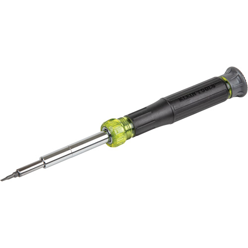 Tourne-&eacute;crou/tournevis de pr&eacute;cision 14-en-1 avec embouts TORX inviolables, 7" lo, Prise Coussin&eacute;e Superchem Industries