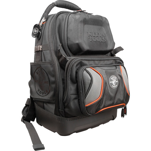 Tradesman Pro Tool Master Tool Bag Backpack, 11" L x 13-1/2" W, Black/Grey/Orange, Polyester Superchem Industries