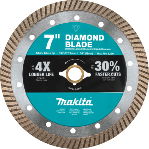 Lame de diamant Turbo pour un usage g&eacute;n&eacute;ral Superchem Industries