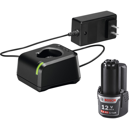 12V MAX Cordless Tool Battery & Charger Starter Kit, 12 V, Lithium-Ion Superchem Industries