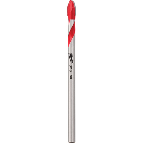 Hard Tile & Glass Specialty Drill Bit, 3/16", Carbide Superchem Industries
