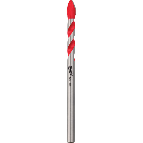 Hard Tile & Glass Specialty Drill Bit, 1/4", Carbide Superchem Industries