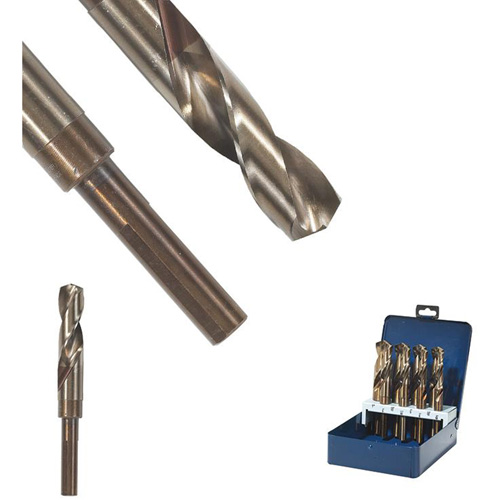 Forets &agrave; queue SST+, 49/64", Acier rapide, Cannelure 3-1/8", Pointe de 135° Superchem Industries