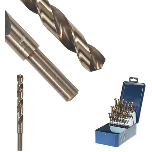 Foret &agrave; mandrin raccourci SST+, 17/32", Acier rapide, Cannelure 4-13/16", Pointe de 135° Superchem Industries
