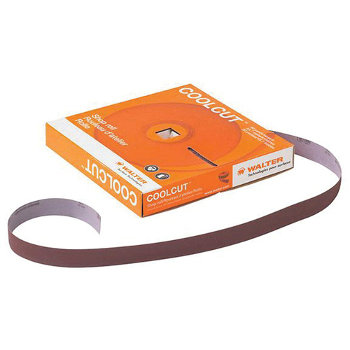Papier abrasif manuel Coolcut, Oxyde d'aluminium, 1" la x 150' lo, Grain P60 Superchem Industries