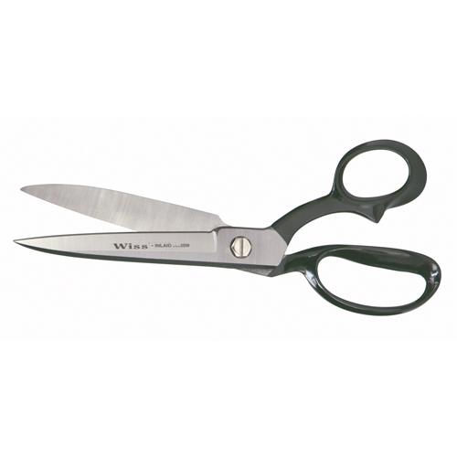 Wide Blade Industrial Shears, 4-3/4" Cut Length, Rings Handle Superchem Industries