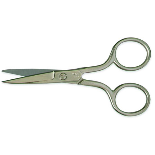 Embroidery & Sewing Scissors, 1-1/4", Rings Handle Superchem Industries