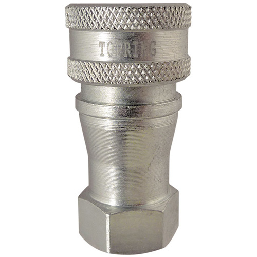 Hydraulic Quick Coupler - Steel Manual Coupler, Brass/Stainless Steel Superchem Industries