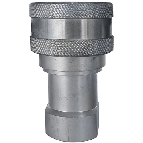 Hydraulic Quick Coupler - Stainless Steel Manual Coupler, Brass/Stainless Steel Superchem Industries