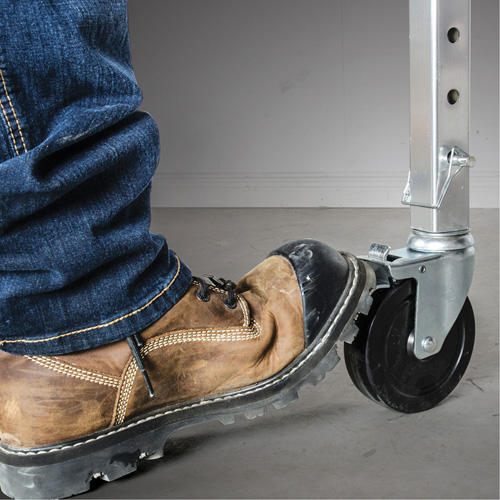 &eacute;chafaudages mobiles - &eacute;chafaudage maxi carr&eacute;, Cadre Aluminium, 74" p x 75" h Superchem Industries