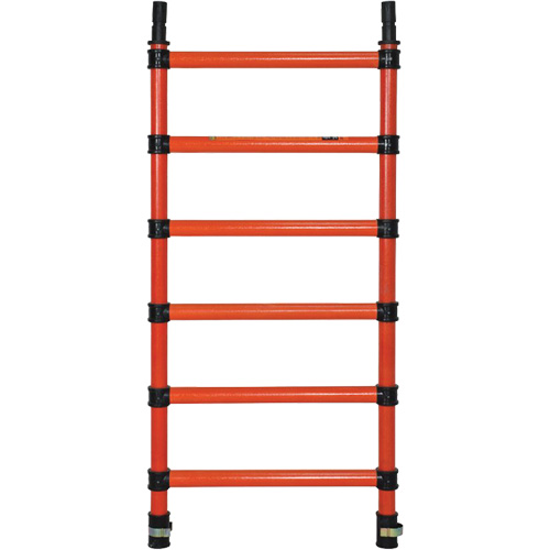 Composants pour &eacute;chafaudages la tour en fibre de verre, Montant d'extr&eacute;mit&eacute;, 27" la x 60" h Superchem Industries