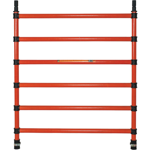 Composants pour &eacute;chafaudages la tour en fibre de verre, Montant d'extr&eacute;mit&eacute;, 47" la x 60" h Superchem Industries