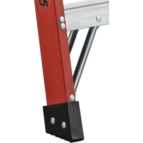 Industrial Extra Heavy-Duty Platform Stepladder (6500 AA Series), 12', 375 lbs. Cap. Superchem Industries