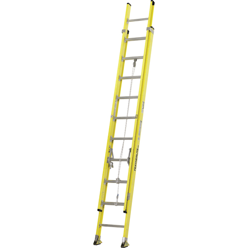 Industrial Extra Heavy-Duty Extension Ladders (9200 Series), 375 lbs. Cap., 32' H, Grade 1AA Superchem Industries