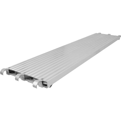 Work Platforms - Aluminum Deck, Aluminum, 10' L x 19" W Superchem Industries