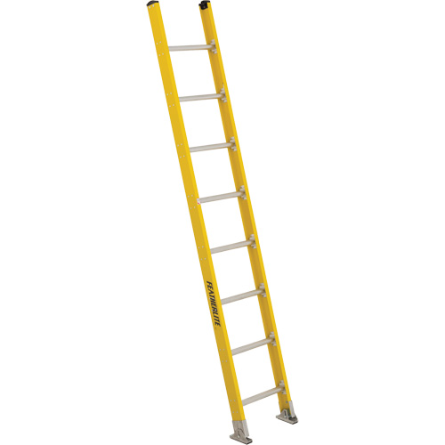 Industrial Extra Heavy-Duty Straight Ladders (5600 Series), 8', Fibreglass, 375 lbs., CSA Grade 1AA Superchem Industries