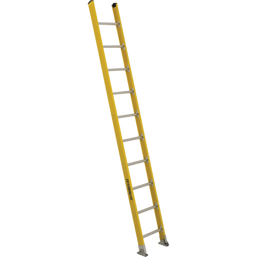 Industrial Extra Heavy-Duty Straight Ladders (5600 Series), 10', Fibreglass, 375 lbs., CSA Grade 1AA Superchem Industries