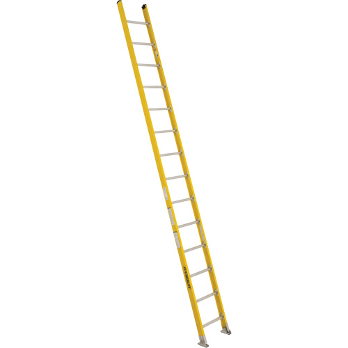 Industrial Extra Heavy-Duty Straight Ladders (5600 Series), 14', Fibreglass, 375 lbs., CSA Grade 1AA Superchem Industries