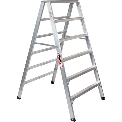 Saw Horse, 6' H x 30" W x 300 lbs. Capacity, Aluminum Superchem Industries
