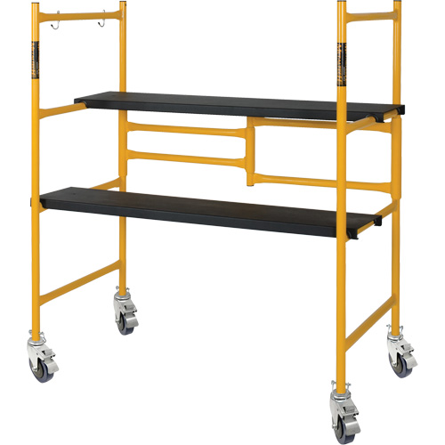 Ensemble de petit &eacute;chafaudage de base de 4' Jobsite Series, Cadre Acier, 41" p x 45-3/4" h Superchem Industries